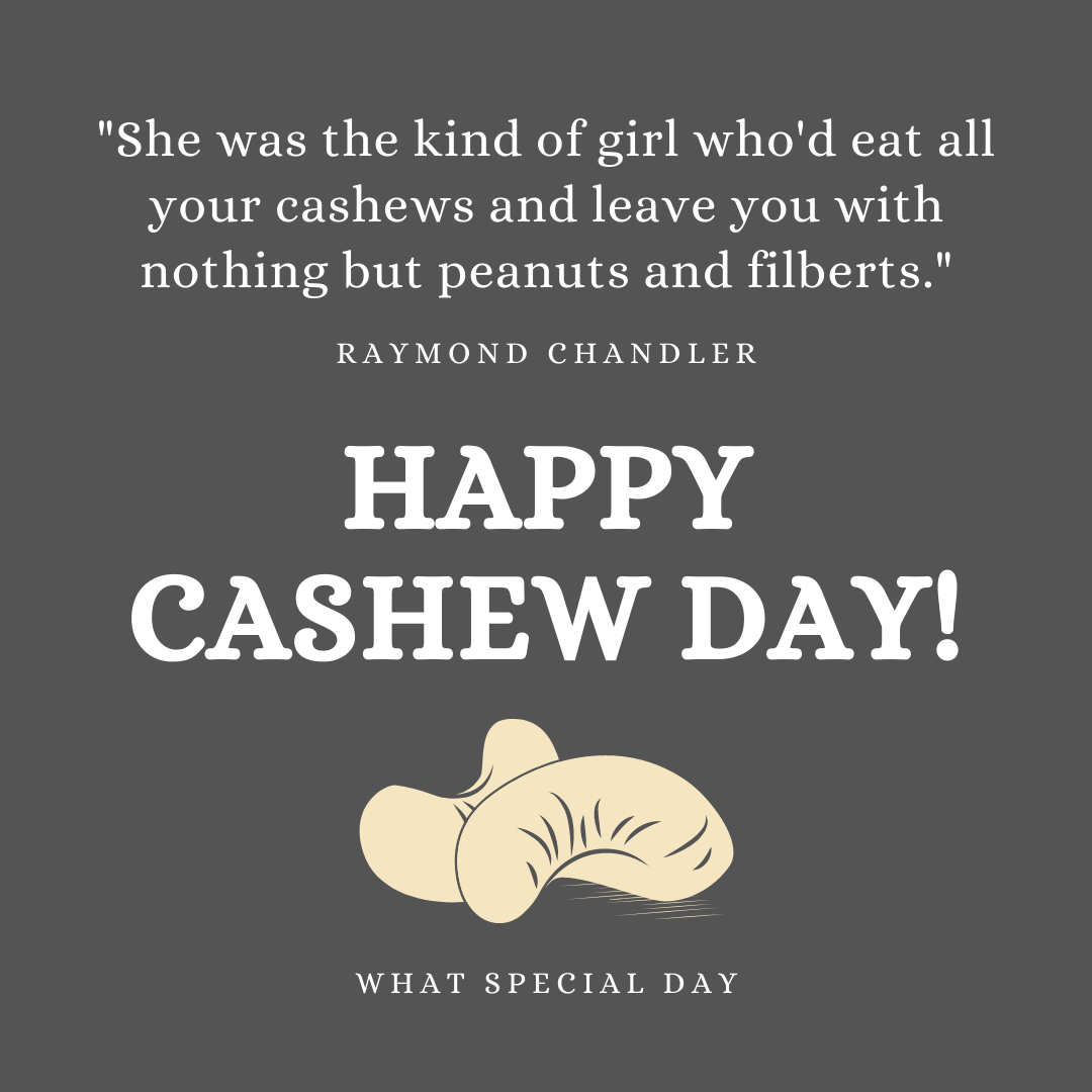 "She was the kind of girl who'd eat all your cashews and leave you...