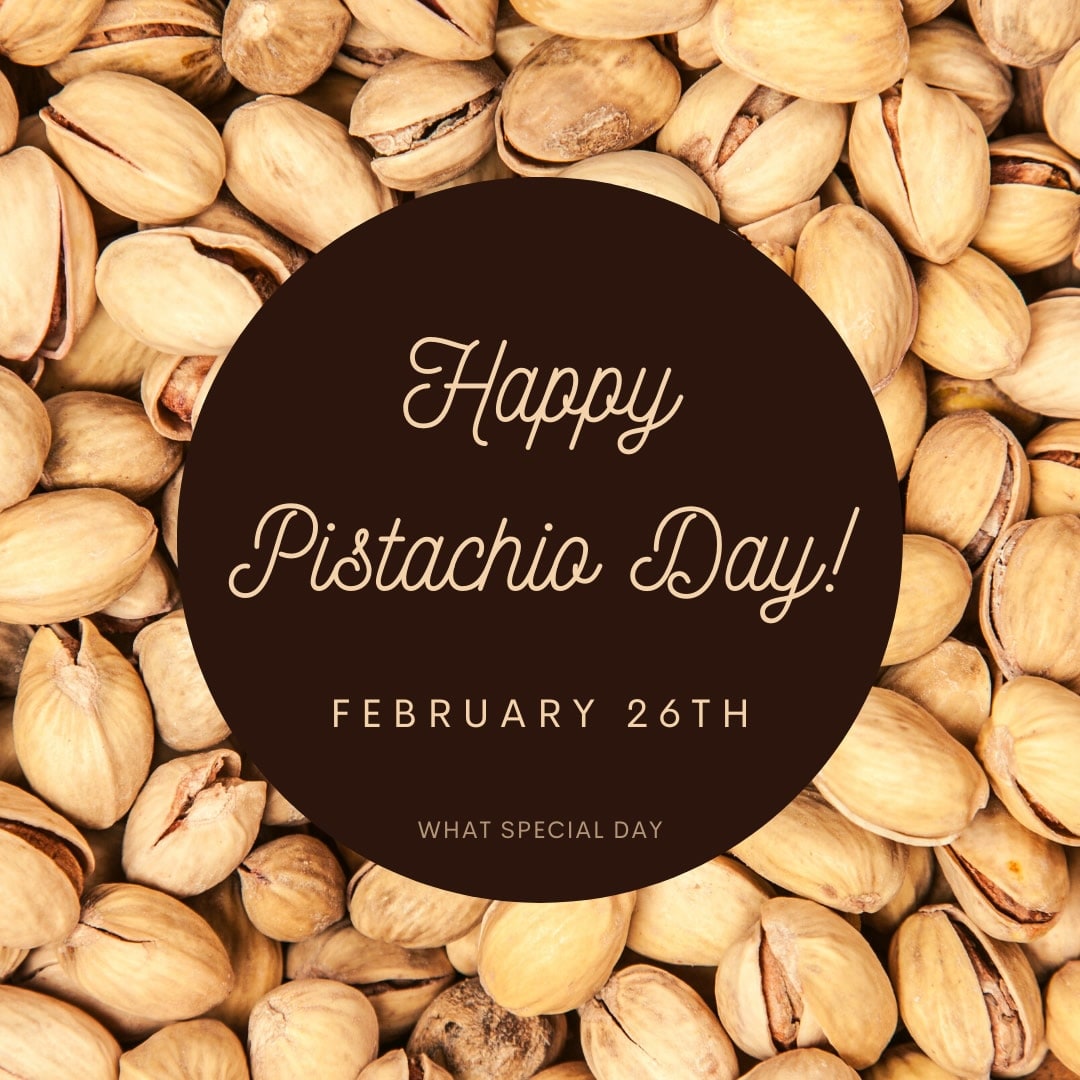Happy Pistachio Day! February...